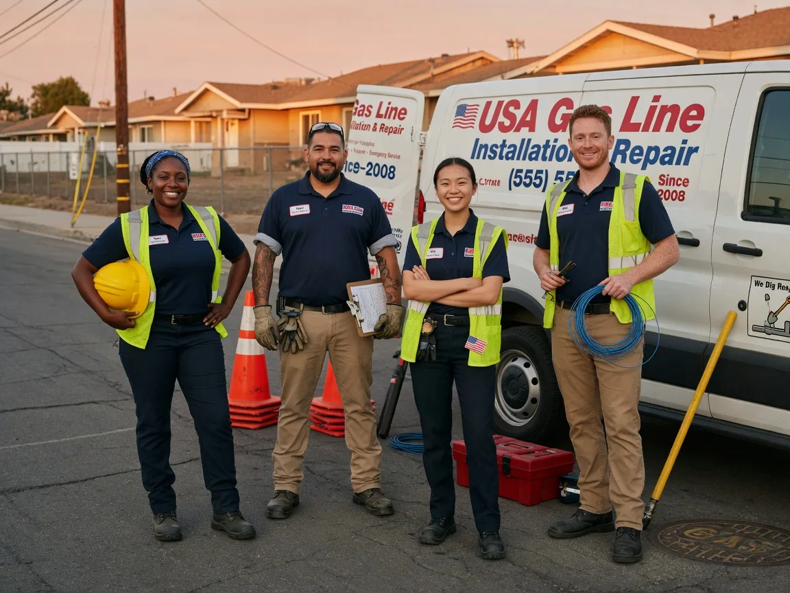 Gas Line Installation company in Muscle Shoals, AL